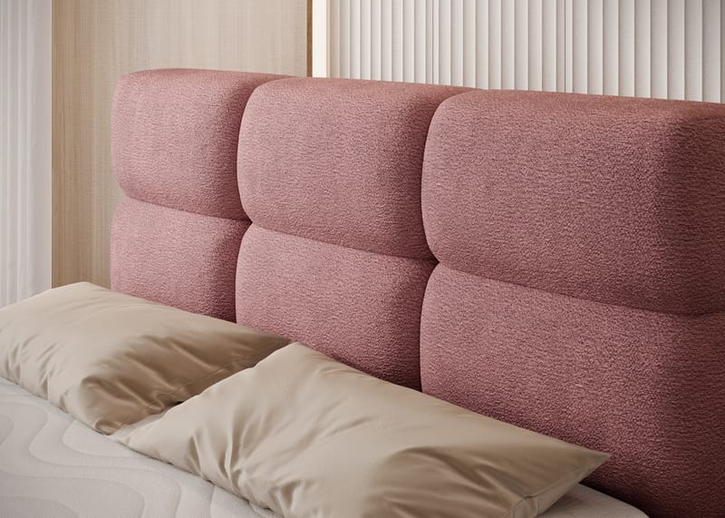 Kasped sengesett kontinentalseng med oppbevaring 140x200 cm - Touch 24 - Møbler - Senger - Enkeltsenger
