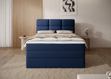 Kasped sengesett kontinentalseng med oppbevaring 140x200 cm - Paolli 40 - Møbler - Senger - Enkeltsenger