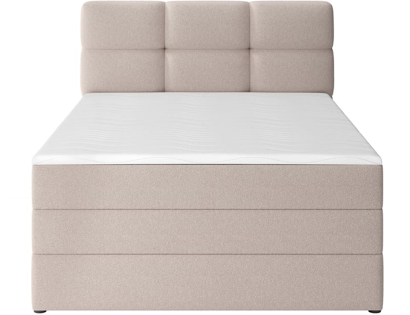 Kasped sengesett kontinentalseng med oppbevaring 140x200 cm - Paolli 18 - Møbler - Senger - Enkeltsenger