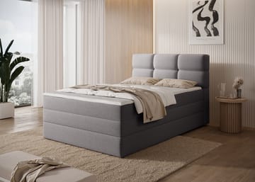Kasped sengesett kontinentalseng med oppbevaring 140x200 cm - Paolli 04 - Møbler - Senger - Enkeltsenger