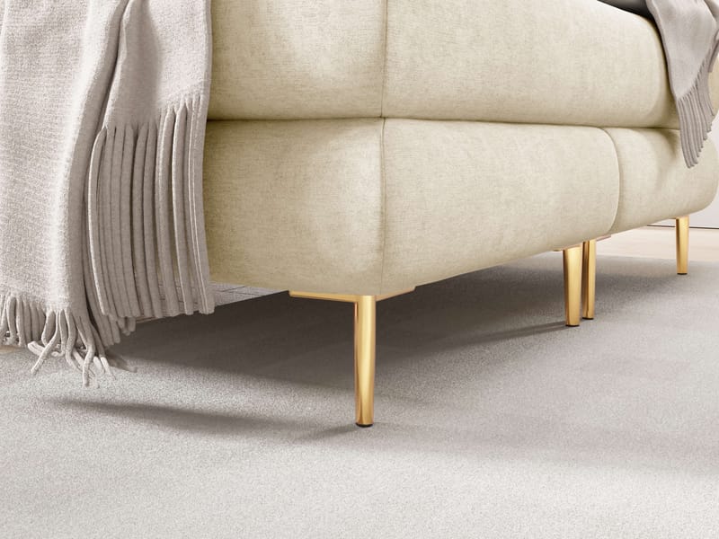 Komplett kontinentalseng AMARETTO Nazar 225.02 140 x 200 cm - beige - Møbler - Senger - Komplett sengepakke