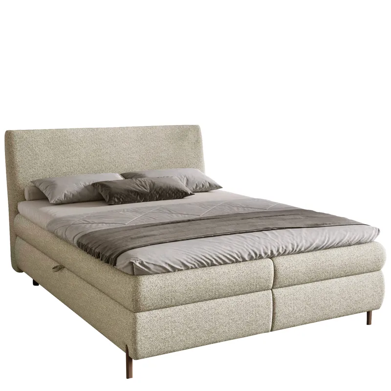 Komplett kontinentalseng EVIA Adventure 06 160 x 200 cm, beige