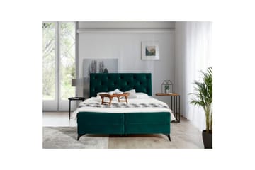 Komplett sängpaket kontinentalsäng Eltap Mörkgrön 140x200 DEL