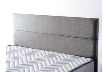 Argentu Kontinentalseng 140x190 cm - Grå - Møbler - Senger - Komplett sengepakke