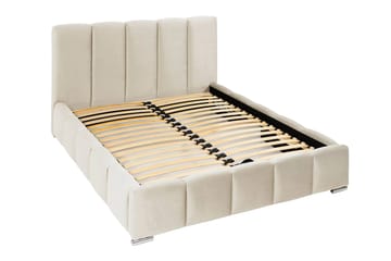 Cleaton sengeramme 180x200 cm med oppbevaring, HVILA pocketfjærmadrass og overmadrass i polyesterskum med vaskbart trekk - Grå/hvit - Møbler - Senger - Komplett sengepakke