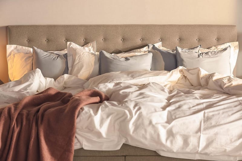 Ella Familieseng 240x200 cm - (+Flere valg) Muldvarp - Møbler - Senger - Kontinentalsenger