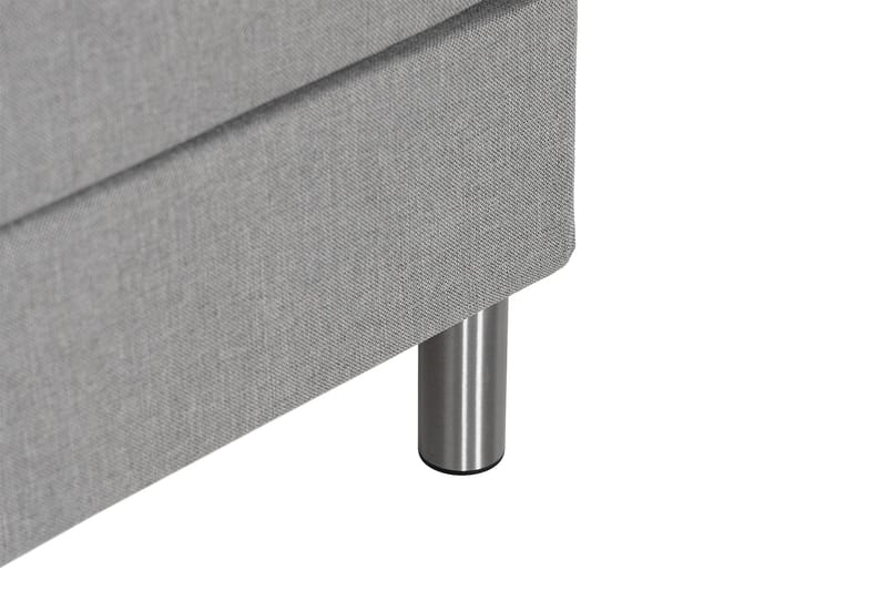 Ella Familieseng 280x200 cm - (+Flere valg) Lysegrå - Møbler - Senger - Kontinentalsenger