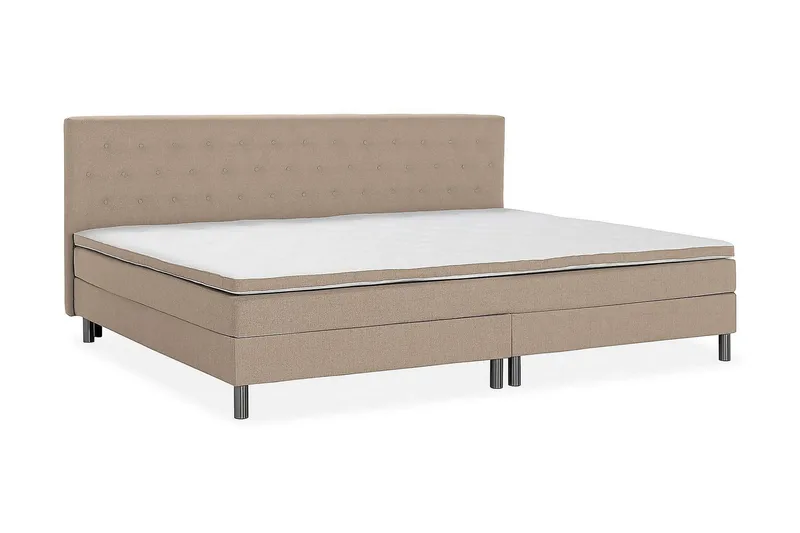 Ella Familieseng 280x210 cm - (+Flere valg) Muldvarp - Møbler - Senger - Kontinentalsenger
