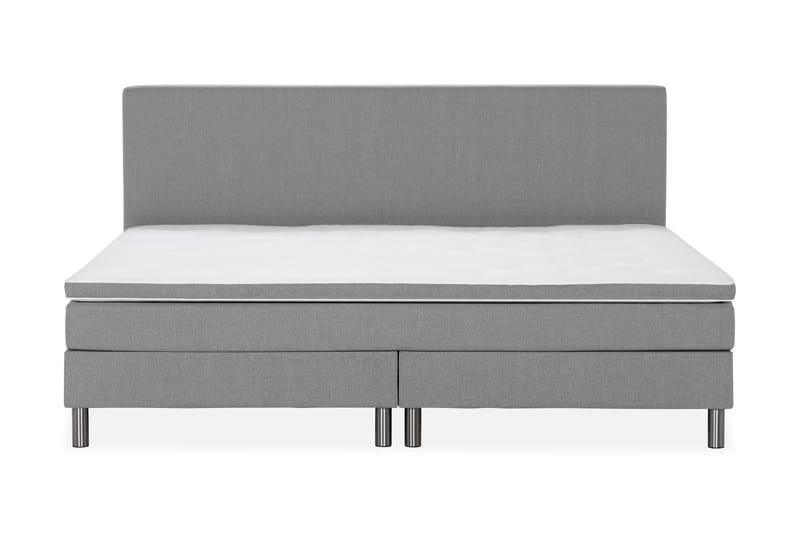 Ella Familieseng Sengepakke 240x200 cm - (+Flere valg) Lysegrå - Møbler - Senger - Kontinentalsenger