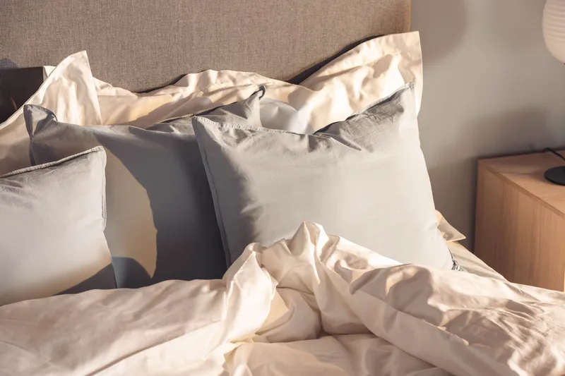 Ella Familieseng Sengepakke 240x200 cm - (+Flere valg) Lysegrå - Møbler - Senger - Kontinentalsenger