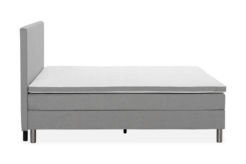 Ella Familieseng Sengepakke 240x200 cm - (+Flere valg) Lysegrå - Møbler - Senger - Kontinentalsenger
