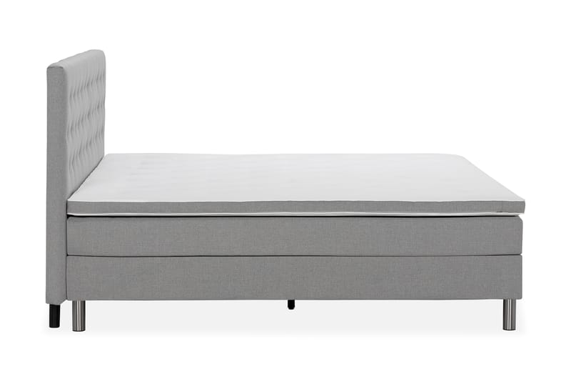 Ella Familieseng Sengepakke 240x200 cm - (+Flere valg) Lysegrå - Møbler - Senger - Kontinentalsenger