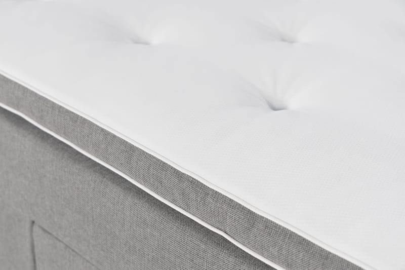 Ella Familieseng Sengepakke 240x200 cm - (+Flere valg) Lysegrå - Møbler - Senger - Kontinentalsenger