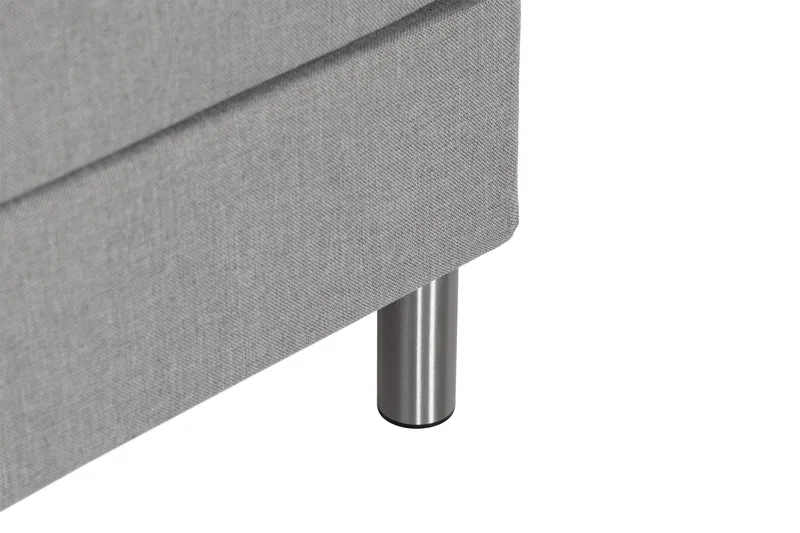 Ella Familieseng Sengepakke 240x200 cm - (+Flere valg) Lysegrå - Møbler - Senger - Kontinentalsenger