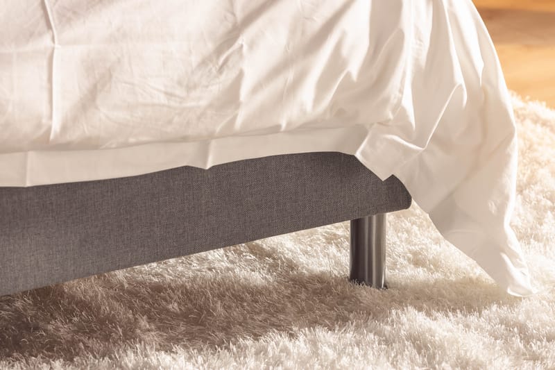 Ella Familieseng Sengepakke 240x210 cm - (+Flere valg) Lysegrå - Møbler - Senger - Kontinentalsenger