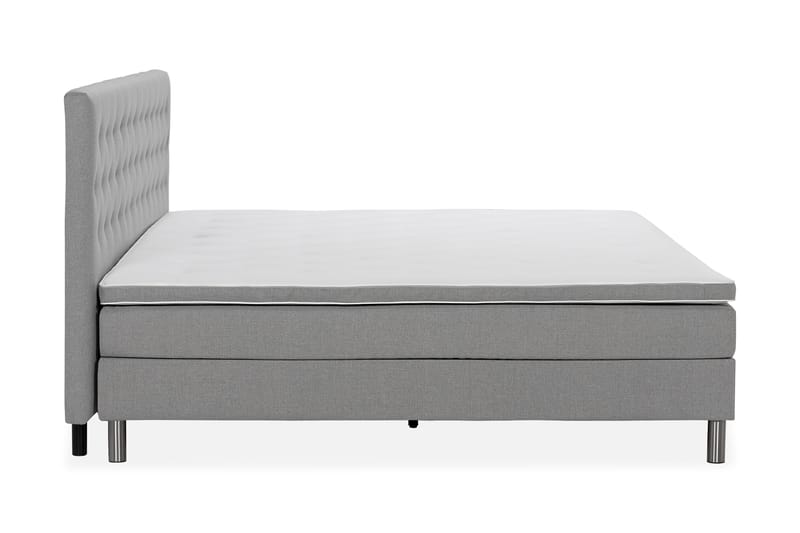 Ella Familieseng Sengepakke 280x200 cm - (+Flere valg) Lysegrå - Møbler - Senger - Kontinentalsenger