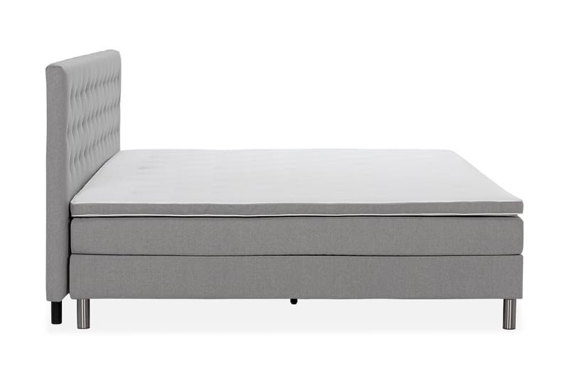 Ella Familieseng Sengepakke 280x210 cm - (+Flere valg) Lysegrå - Møbler - Senger - Kontinentalsenger