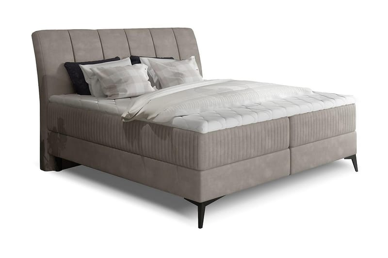 Hymana Sengepakke 180x200 cm - Beige - Møbler - Senger - Komplett sengepakke