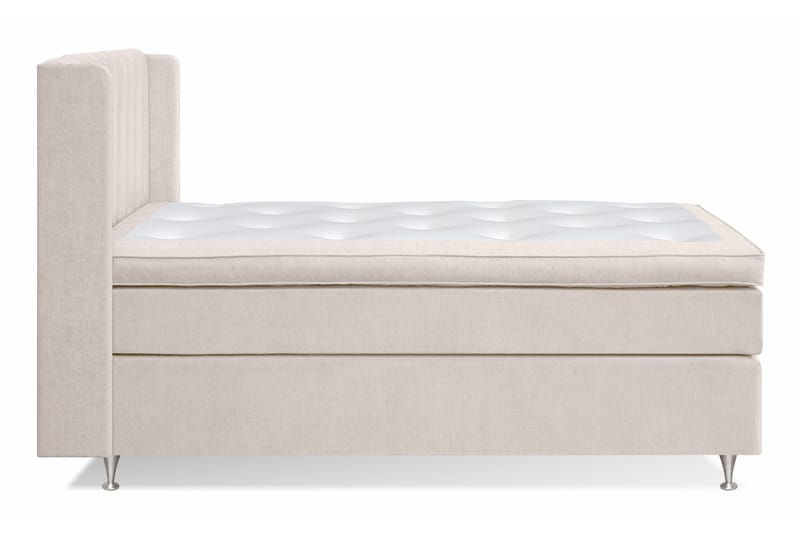 Joluma Kontinentalseng 140x200 Fast - Lysbeige - Møbler - Senger - Komplett sengepakke