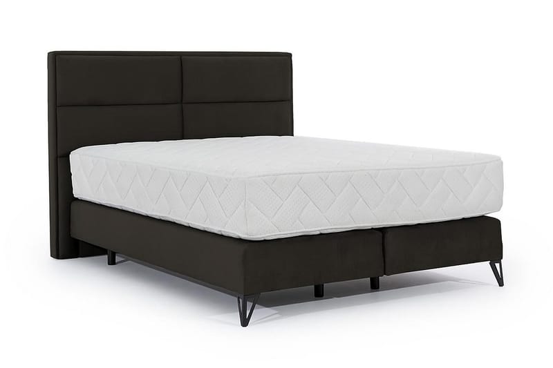 Kasyap Sengepakke Rammeseng 140x200 cm - Brun - Møbler - Senger - Komplett sengepakke