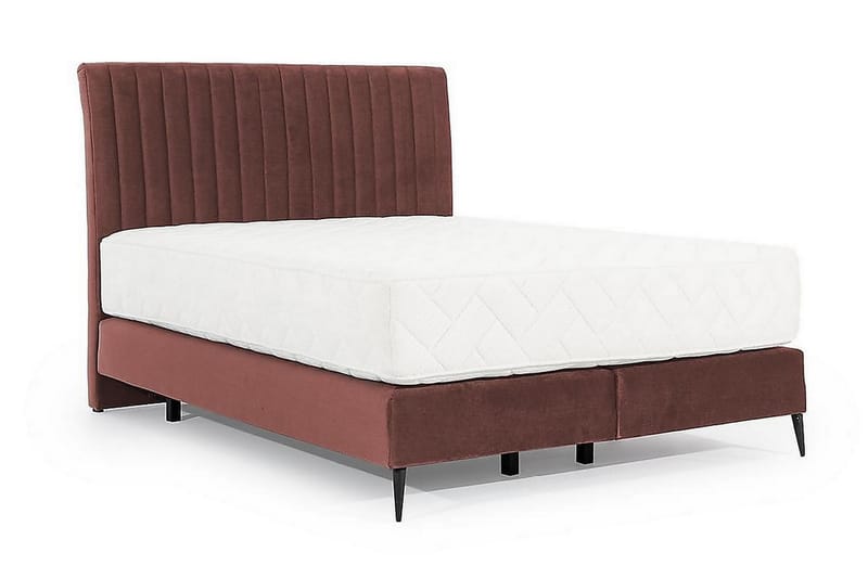 Katsuo Sengepakke Rammeseng 140x200 cm - Rosa - Møbler - Senger - Komplett sengepakke
