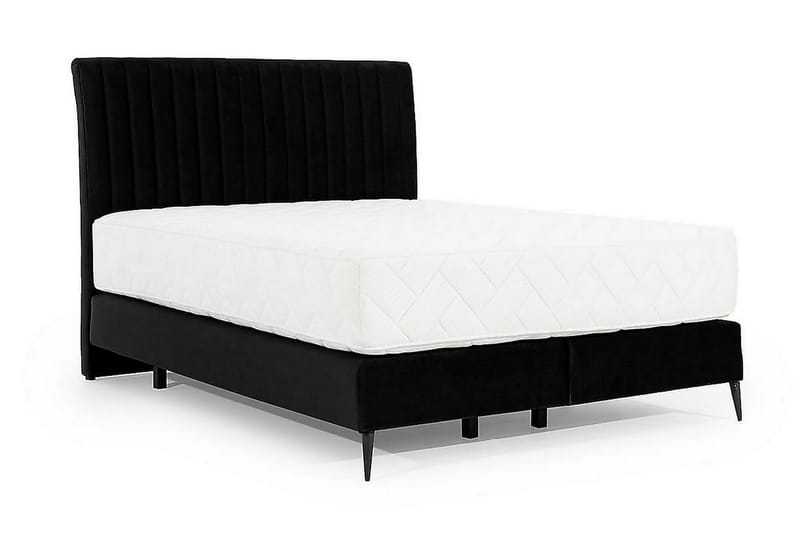 Katsuo Sengepakke Rammeseng 140x200 cm - Svart - Møbler - Senger - Komplett sengepakke