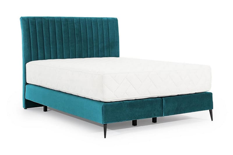 Katsuo Sengepakke Rammeseng 160x200 cm - Blå - Rammeseng - Komplett sengepakke