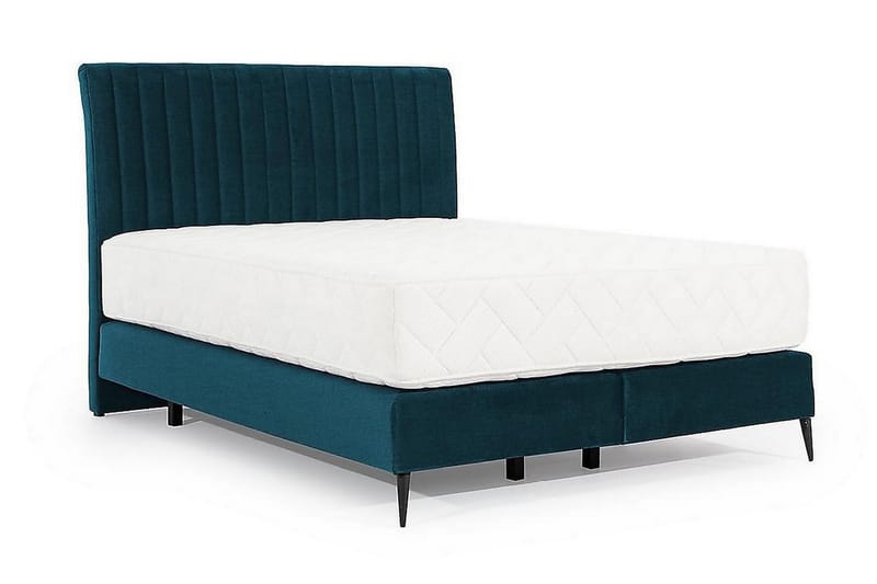 Katsuo Sengepakke Rammeseng 160x200 cm - Blå - Komplett sengepakke - Rammeseng