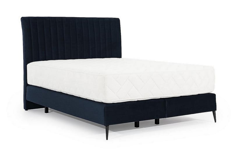 Katsuo Sengepakke Rammeseng 160x200 cm - Mørkeblå - Komplett sengepakke - Rammeseng