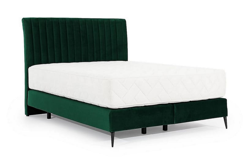 Katsuo Sengepakke Rammeseng 160x200 cm - Mørkegrå - Møbler - Senger - Komplett sengepakke