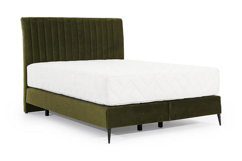 Katsuo Sengepakke Rammeseng 160x200 cm - Mørkegrønn - Møbler - Senger - Komplett sengepakke