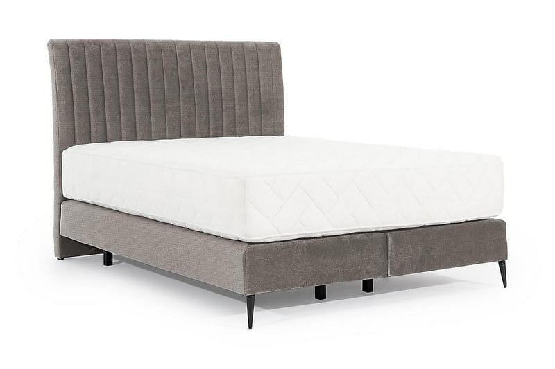 Katsuo Sengepakke Rammeseng 180x200 cm - Grå - Møbler - Senger - Komplett sengepakke