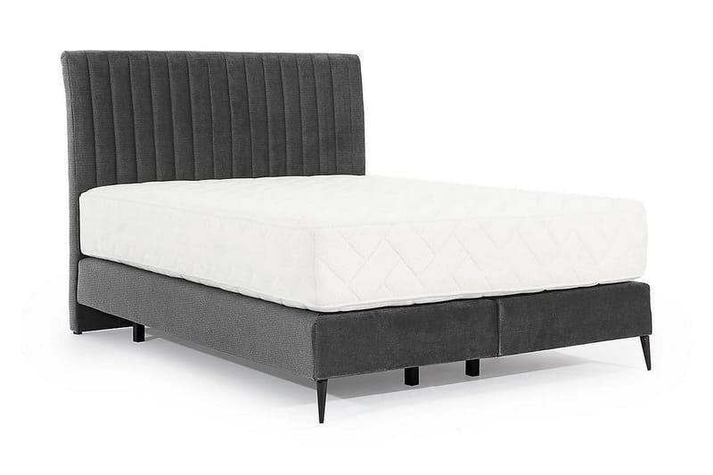 Katsuo Sengepakke Rammeseng 180x200 cm - Lysegrå - Møbler - Senger - Komplett sengepakke