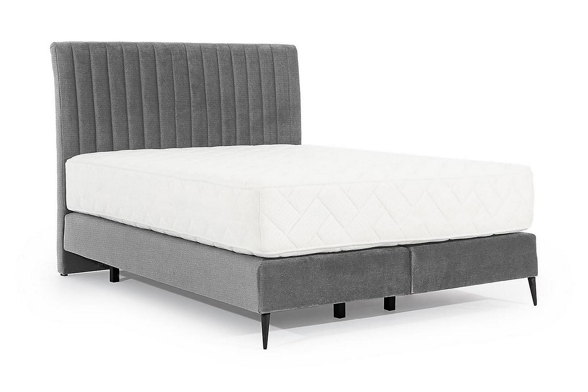 Katsuo Sengepakke Rammeseng 180x200 cm - Mørkeblå - Møbler - Senger - Komplett sengepakke