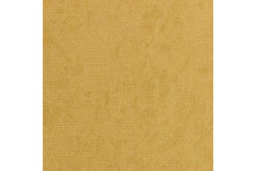 Kontinentalseng 144x208 cm - Gul - Møbler - Senger - Komplett sengepakke