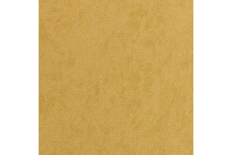 Kontinentalseng 144x208 cm - Gul - Møbler - Senger - Komplett sengepakke