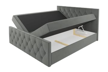 Kontinentalseng 147x216 cm - Brun - Møbler - Senger - Komplett sengepakke
