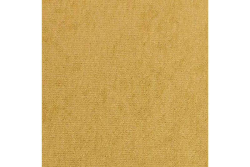 Kontinentalseng 204x208 cm - Gul - Møbler - Senger - Komplett sengepakke