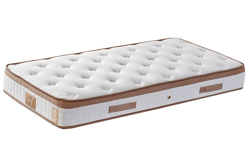 Latrona Kontinentalseng 90x190 cm - Lysebrun - Møbler - Senger - Komplett sengepakke