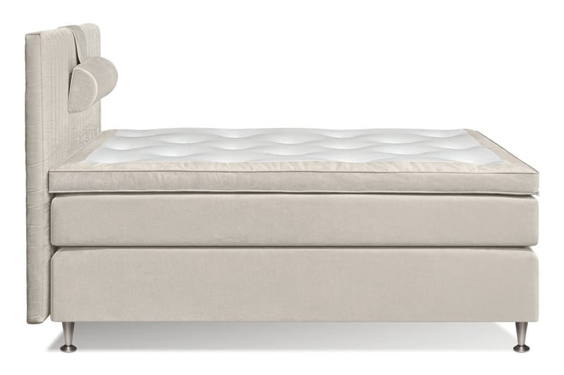 Mega Komplett Sengepakke 140x200 - Beige - Møbler - Senger - Komplett sengepakke