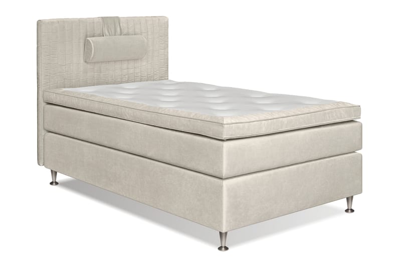 Mega Komplett Sengepakke 140x200 - Beige - Møbler - Senger - Kontinentalsenger