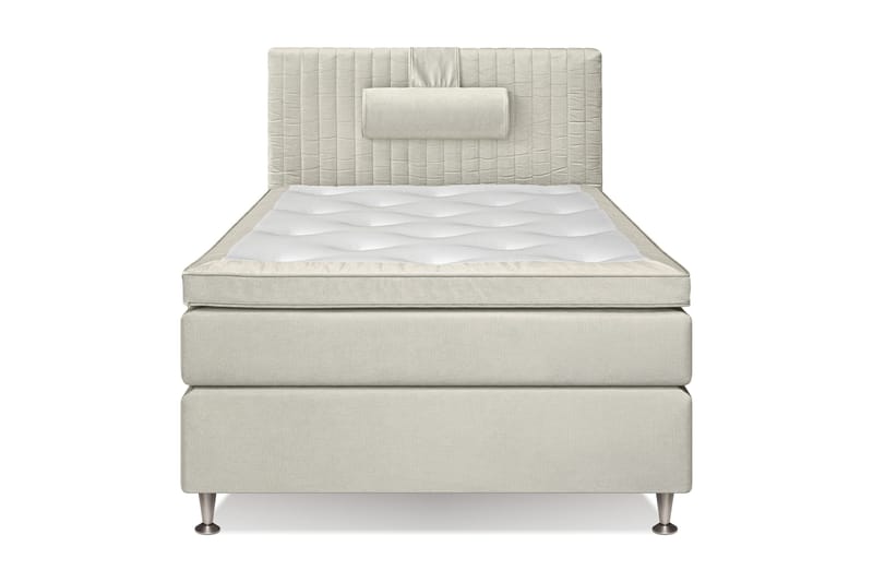 Mega Komplett Sengepakke 140x200 - Beige - Møbler - Senger - Kontinentalsenger