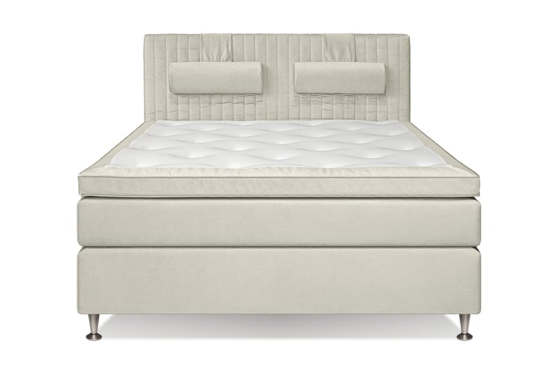 Mega Komplett Sengepakke 180x200 - Beige - Møbler - Senger - Komplett sengepakke