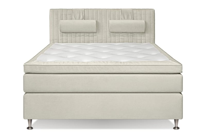 MEGA Kontinentalseng 160x200 - Beige - Møbler - Senger - Kontinentalsenger
