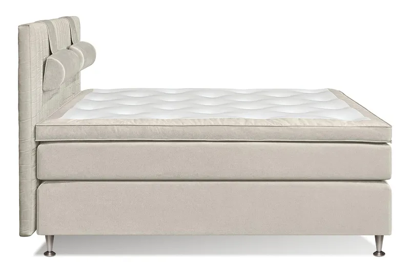 MEGA Kontinentalseng 180x200 - Beige - Møbler - Senger - Kontinentalsenger