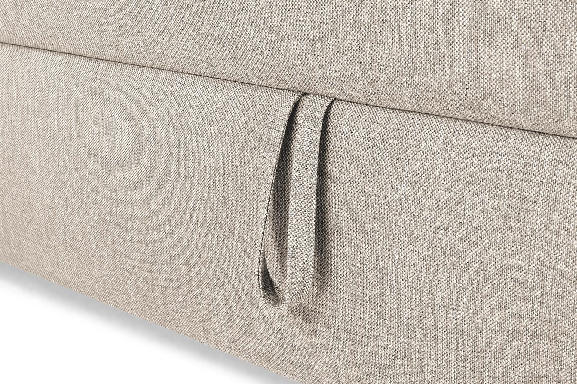Montana Dobbeltseng med Oppbevaring 160x200 cm - Beige - Møbler - Senger - Seng med oppbevaring