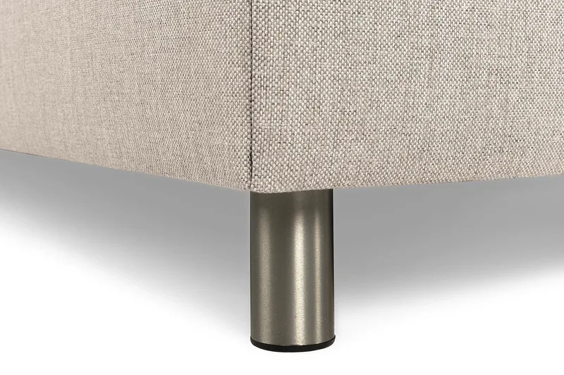 Montana Dobbeltseng med Oppbevaring 160x200 cm - Beige - Møbler - Senger - Rammeseng