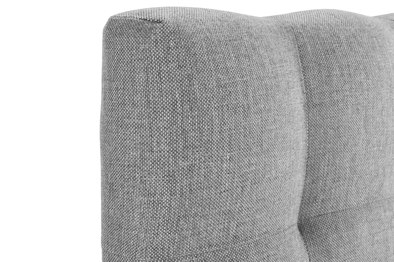 Montana Komplett Sengpakke Dobbeltseng med Oppbevaring 140x200 cm - Grå - Møbler - Senger - Komplett sengepakke