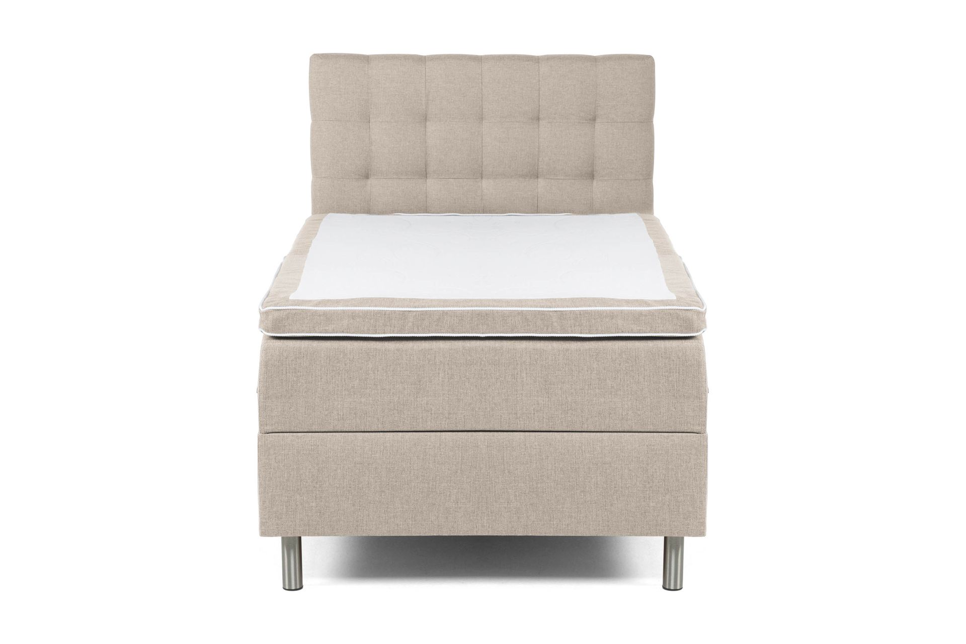 Montana Komplett Sengpakke med Oppbevaring 120x200 cm - Beige - Møbler - Senger - Seng med oppbevaring