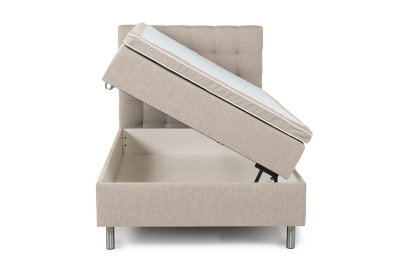 Montana Komplett Sengpakke med Oppbevaring 140x200 cm - Beige - Møbler - Senger - Seng med oppbevaring